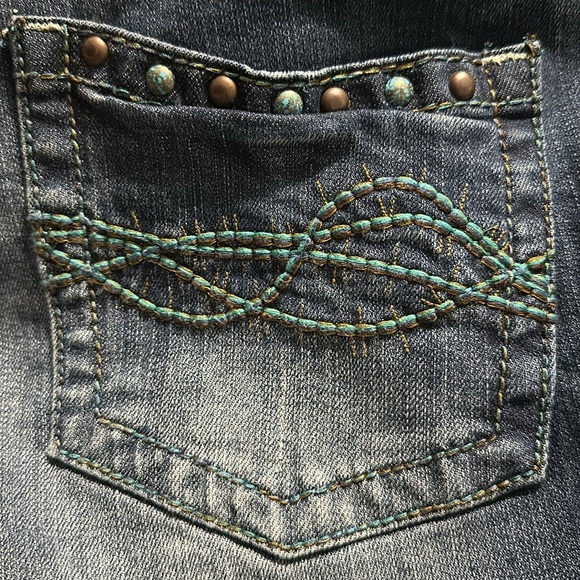 Cowgirl Tuff Wild Mustang Jeans Size 29 - Picture 7 of 8
